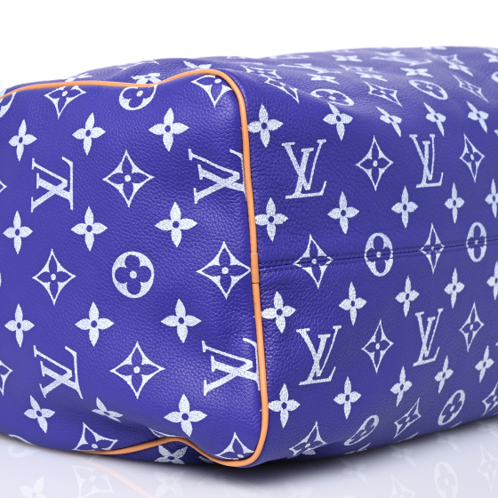 LOUIS VUITTON Calfskin Monogram Speedy P9 Bandouliere 40