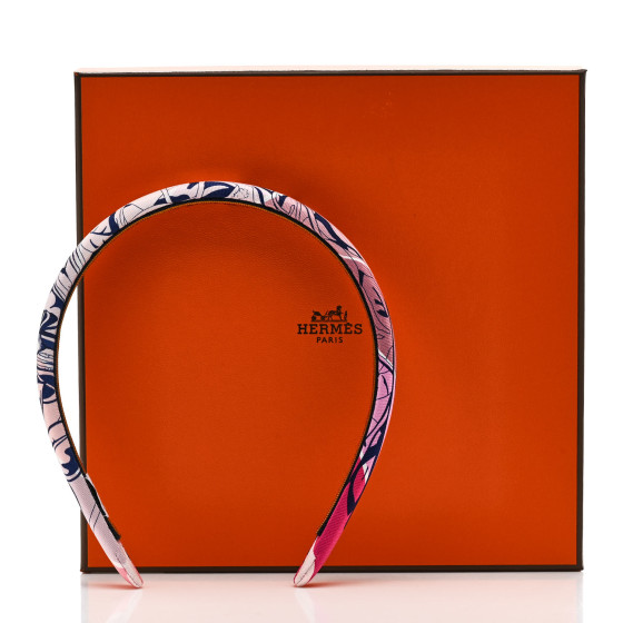 HERMES ジーナ「ワイルド シンガポール」ヘッドバンド Wild Singapore