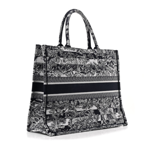 Christian Dior クリスチャンディオール CHRISTIAN DIOR Canvas Embroidered Large Dioriviera Reverse