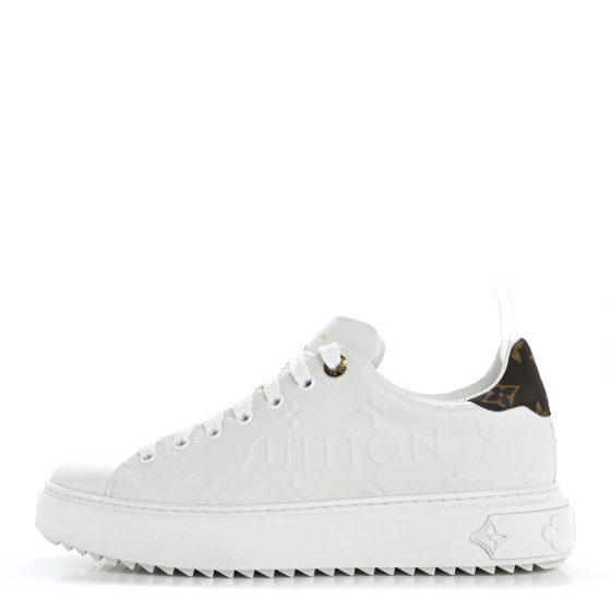 Louis Vuitton ホワイト スニーカー 39.5 LOUIS VUITTON ホワイトスニーカー - メルカリ