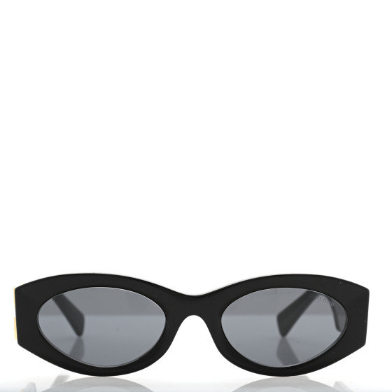 MIU MIU Acetate Miu Glimpse Sunglasses SMU11W Black Slate
