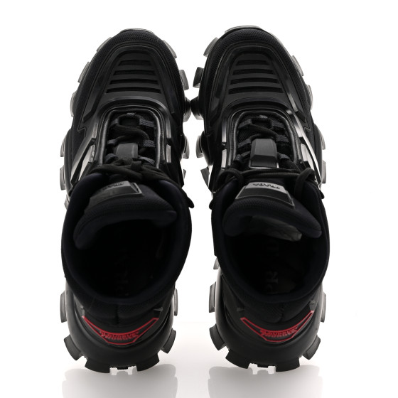 PRADA Rubber Technical Knit Fabric Cloudbust Thunder High