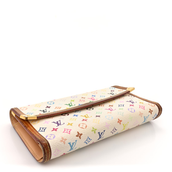 小物 Louis Vuitton Proto Tresor International LOUIS VUITTON Monogram Multicolor Porte Tresor International