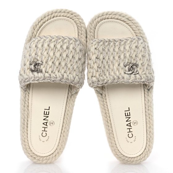 【足元を上品に♪】CHANEL ミュール サッと履けて上品☆スタイルアップ◎】CHANEL ヒール ミュール