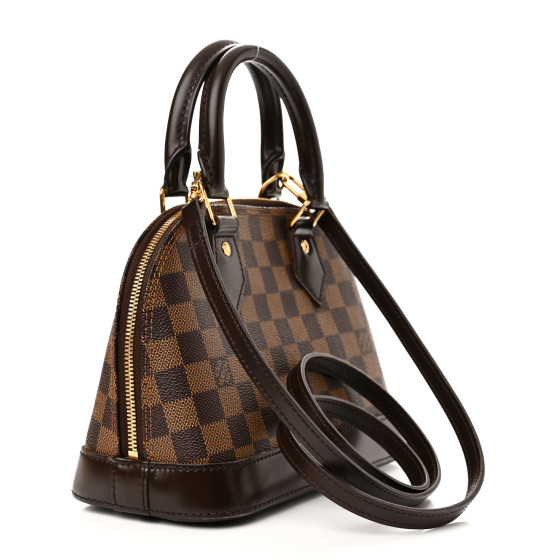 LOUIS VUITTON Damier Ebene Alma BB 1341589 | FASHIONPHILE