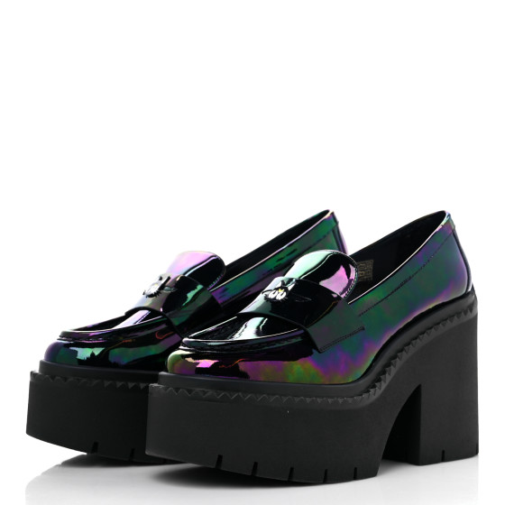 JIMMY CHOO X SAILOR MOON Calfskin Luna 120 Loafers 40