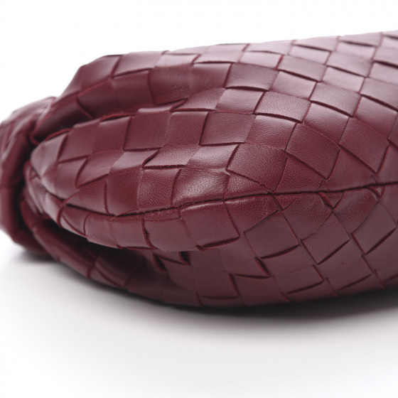 ショルダーバッグ・ポシェット BOTTEGA VENETA Burgundy Nappa Leather Mini Jodie Handbag BOTTEGA VENETA Nappa Intrecciato Mini Jodie Burgundy 617366