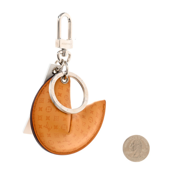 LOUIS VUITTON Calfskin Monogram Printed LV Fortune Cookie