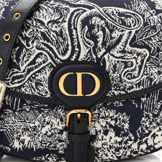 CHRISTIAN DIOR Canvas Toile de Jouy Reverse Embroidered