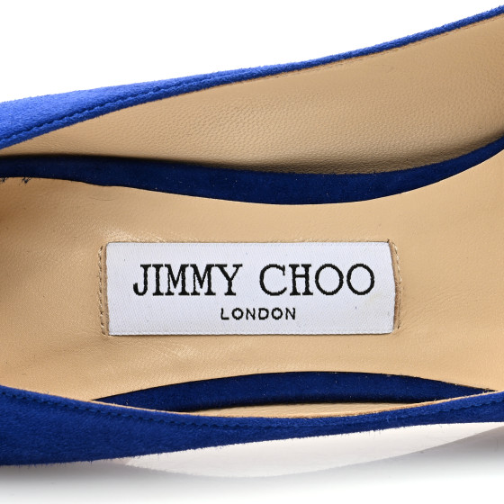 Jimmy Choo ♡ LOVE 85 コバルトブルー Love 85 patent leather pumps in blue - Jimmy Choo | Mytheresa
