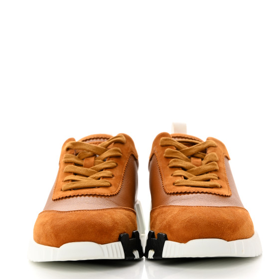 HERMES Sport Goatskin Suede Goatskin Womens Bouncing