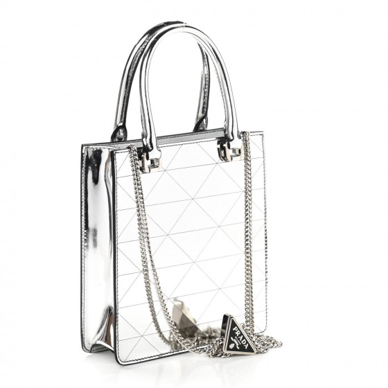 ★TOUT Y EST★ AVIS Saffiano triangle logo baguette bag HO1A AUTH LUXURY PRADA SAFFIANO SHOULDER BAG HANDBAG 1BA189 WHITE