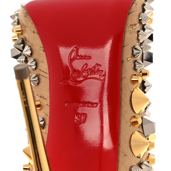 CHRISTIAN LOUBOUTIN Liege Pepite Specchio So Full Kate 100
