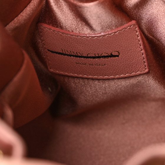 ★JIMMY CHOO★ BONNY Satin Top handle【完売前に!】 JIMMY CHOO Satin Crystal Embellished Top Handle Bon Bon Bag