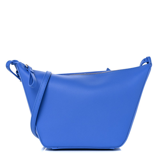 LOEWE Calfskin Mini Hammock Hobo Seaside Blue