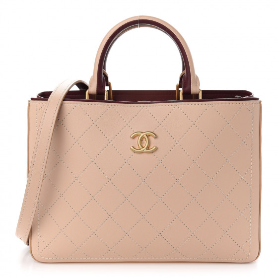 【ヴィンテージ】Rank:S☆Chanel Beige Petite Series15 ToteBag Chanel Beige Petite Shopping Tote (PST) Bag – THE CLOSET