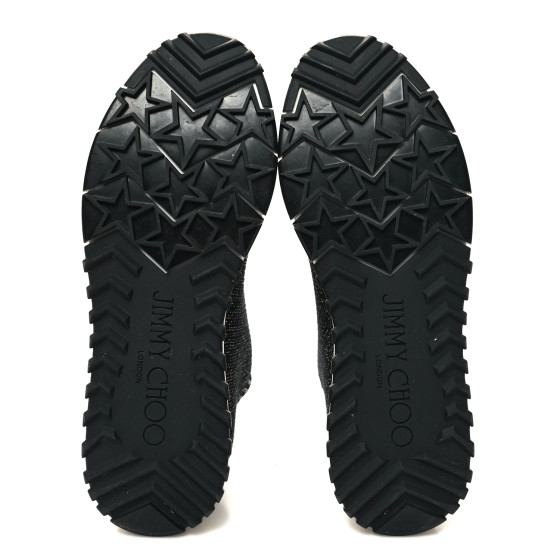 Jimmy★Choo(セールで衝撃価格)履きやすさ抜群Norway/Black JIMMY CHOO Lurex Knit Norway Sneakers 36.5 Black 1370071