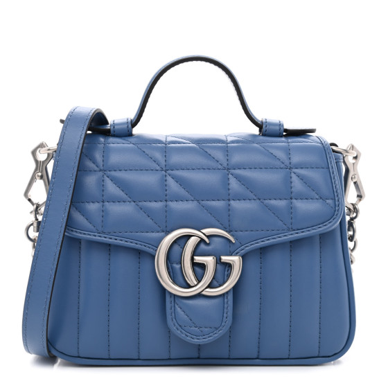 24PF new/GUCCI オフィディアGGミニベルトバッグ Bag Blue Gucci Blue GG Nylon Off The Grid Top Handle Mini Crossbody