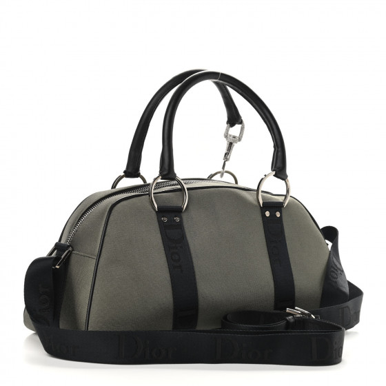 バッグ Christian Dior Leather Hand Bag Christian Dior Black Leather Street Chic Columbus Avenue Bag