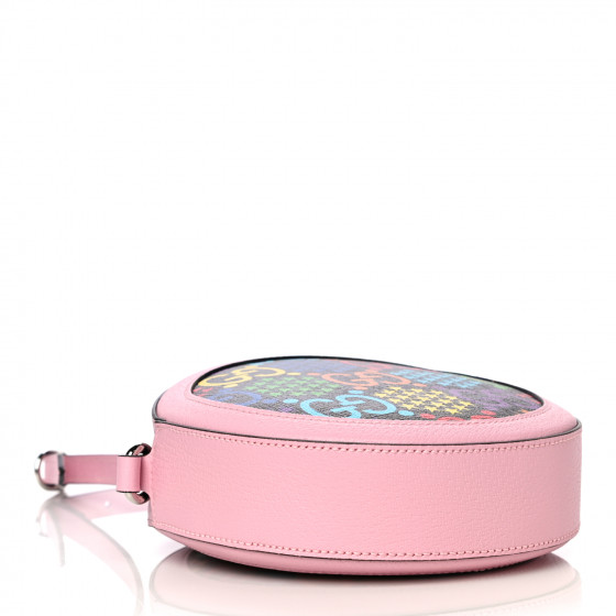 GUCCI GG Supreme Monogram Psychedelic Round Shoulder Bag