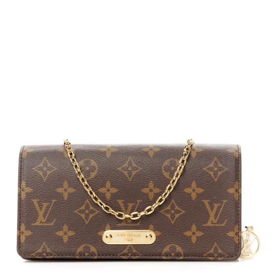 ★TOUT Y EST★ Lily WOC Long Wallet RCACX23211IVX LOUIS VUITTON Monogram Lily Wallet On Chain 1598193