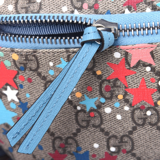 GUCCI GG Supreme Monogram Childrens Star Print Belt Bag