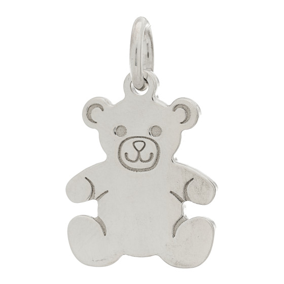 TIFFANY Sterling Silver Teddy Bear Charm 1647809 | FASHIONPHILE