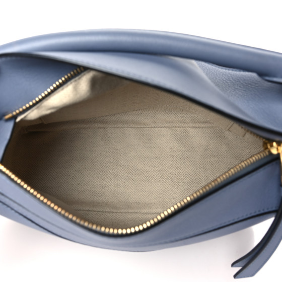 【関税送料込】Loewe Puzzle Small Bag Atlantic Blue LOEWE Calfskin Small Puzzle Bag Atlantic Blue 1684809