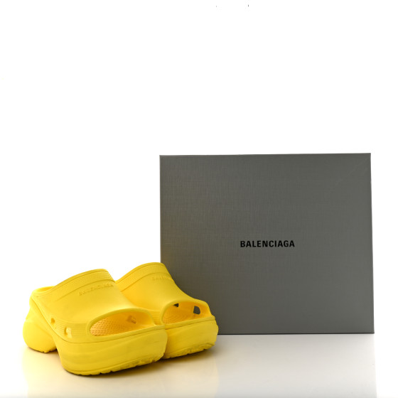 BALENCIAGA クロックス 40 Balenciaga x Crocs Hardcrocs Sandal Black Men's