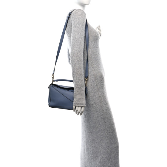 【関税送料込】Loewe Puzzle Small Bag Atlantic Blue Puzzle Small Bag Atlantic Blue | The Webster