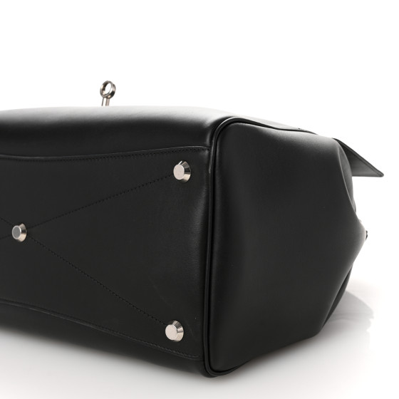 【関税&送料込】Balenciaga Balenciaga Smooth Black Calfskin BALENCIAGA Smooth Calfskin Medium Bel Air Carry All Bag