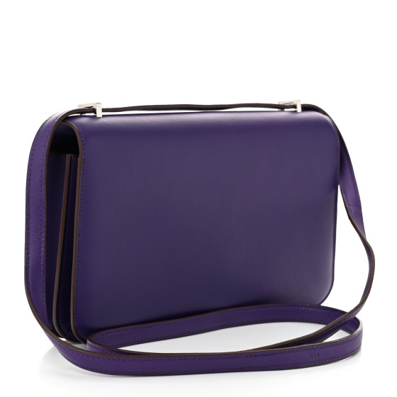 HERMES Swift Constance Elan 25 Iris 1653522 | FASHIONPHILE