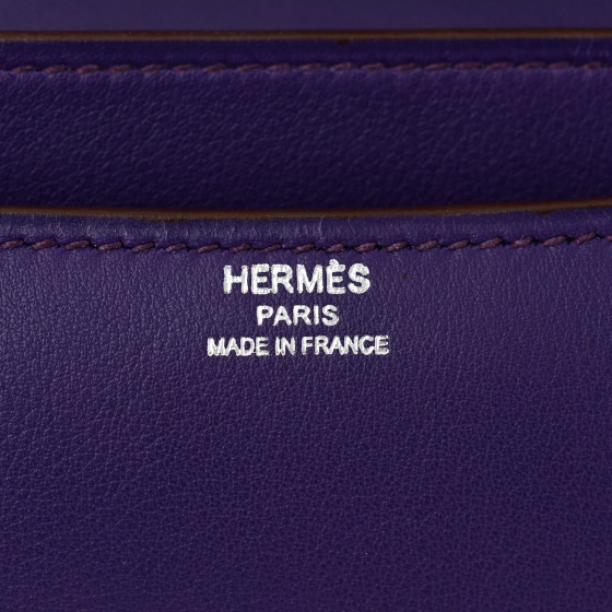 HERMES Swift Constance Elan 25 Iris 1653522 | FASHIONPHILE