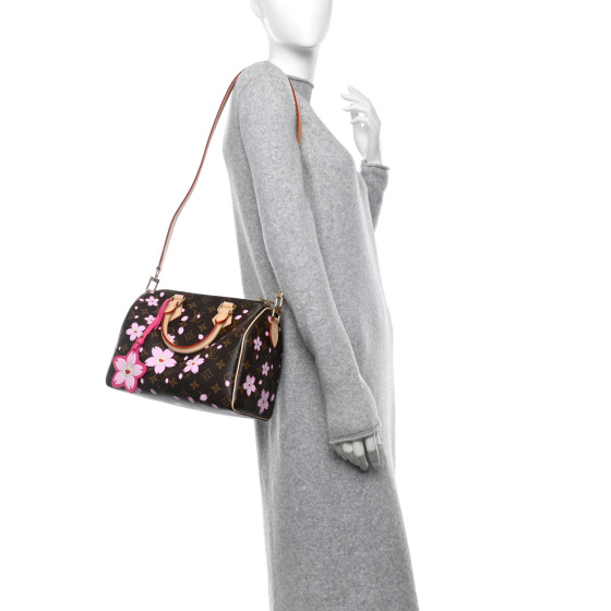 LOUIS VUITTON LV X TM Monogram Cherry Blossom Speedy