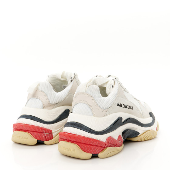 スニーカー BALENCIAGA  Balenciaga Sneakers Women Fabric Red/White BALENCIAGA | WOMEN'S RED ACCENT DRIVE SNEAKERS