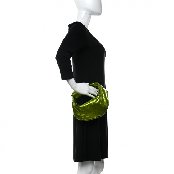 アクセサリーその他 BOTTEGA VENETA Woman Jewel Green 628948 V507C 3708 BOTTEGA VENETA: earrings with circles in woven nappa - Green