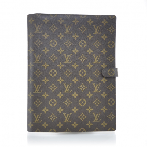 Louis Vuitton メモパッド LOUIS VUITTON Monogram Cover Bloc A4 Agenda w Notepad 30080