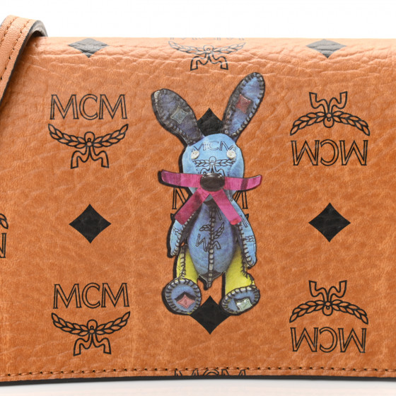 [MCM]★韓国人気★VISETOS WOOL RABBIT CHARM Mcm Rabbit Charm MCM Rabbit Visetos Bag Charm Bloomingdale's