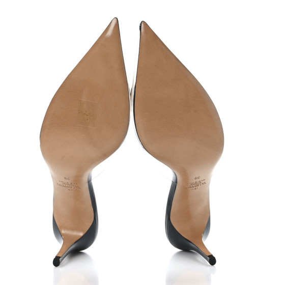 サンダル・ミュール VALENTINO Caramel leather VLogo mules (6W2S0HA6DSH HG5) VALENTINO GARAVANI PVC Calfskin VLogo Pointed Toe 80mm Mules