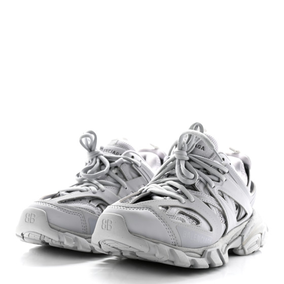 スニーカー Balenciaga Sneakers Fabric Grey/White BALENCIAGA Rubber Mesh Fabric Monocolor Recycled Sole Womens