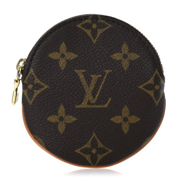 LOUIS VUITTON Monogram Round Coin Purse