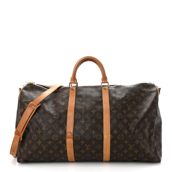 LOUIS VUITTON Monogram Keepall Bandouliere 55