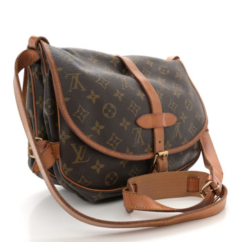 LOUIS VUITTON Monogram Saumur 30