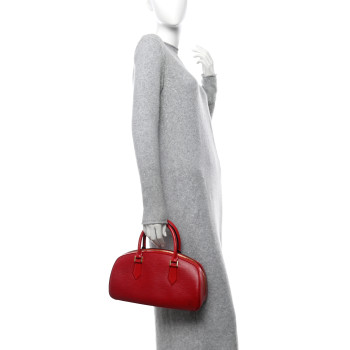 LOUIS VUITTON Epi Jasmin  Castillan Red