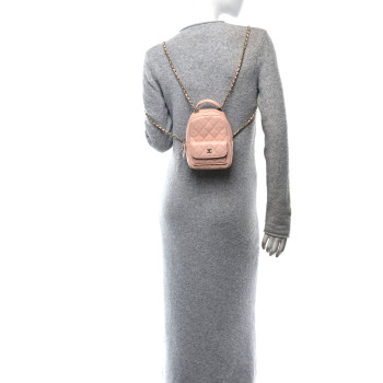 CHANEL Caviar Quilted CC Mini Classic Backpack Light Pink CHANEL Caviar Quilted CC Mini Classic Backpack Light Pink