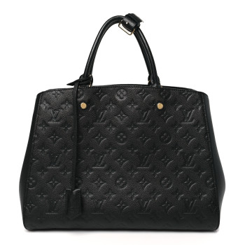 LOUIS VUITTON Empreinte Montaigne GM Black