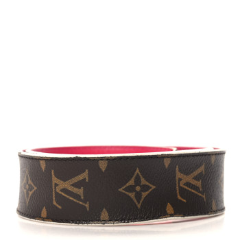 LOUIS VUITTON Monogram Bandouliere Shoulder Strap Red