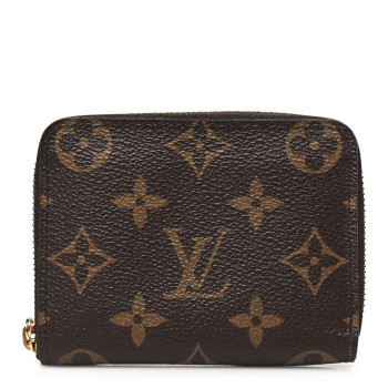 LOUIS VUITTON Monogram Zippy Coin Purse