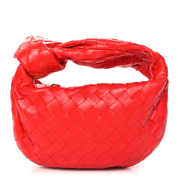 BOTTEGA VENETA Nappa Intrecciato Mini Jodie Redstone