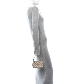 LOUIS VUITTON Damier Azur Mini Pochette Accessories